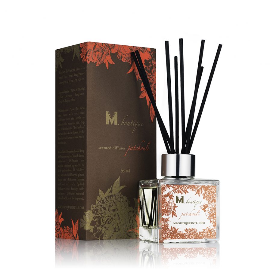 patchouli scented diffuser for perfect homecare